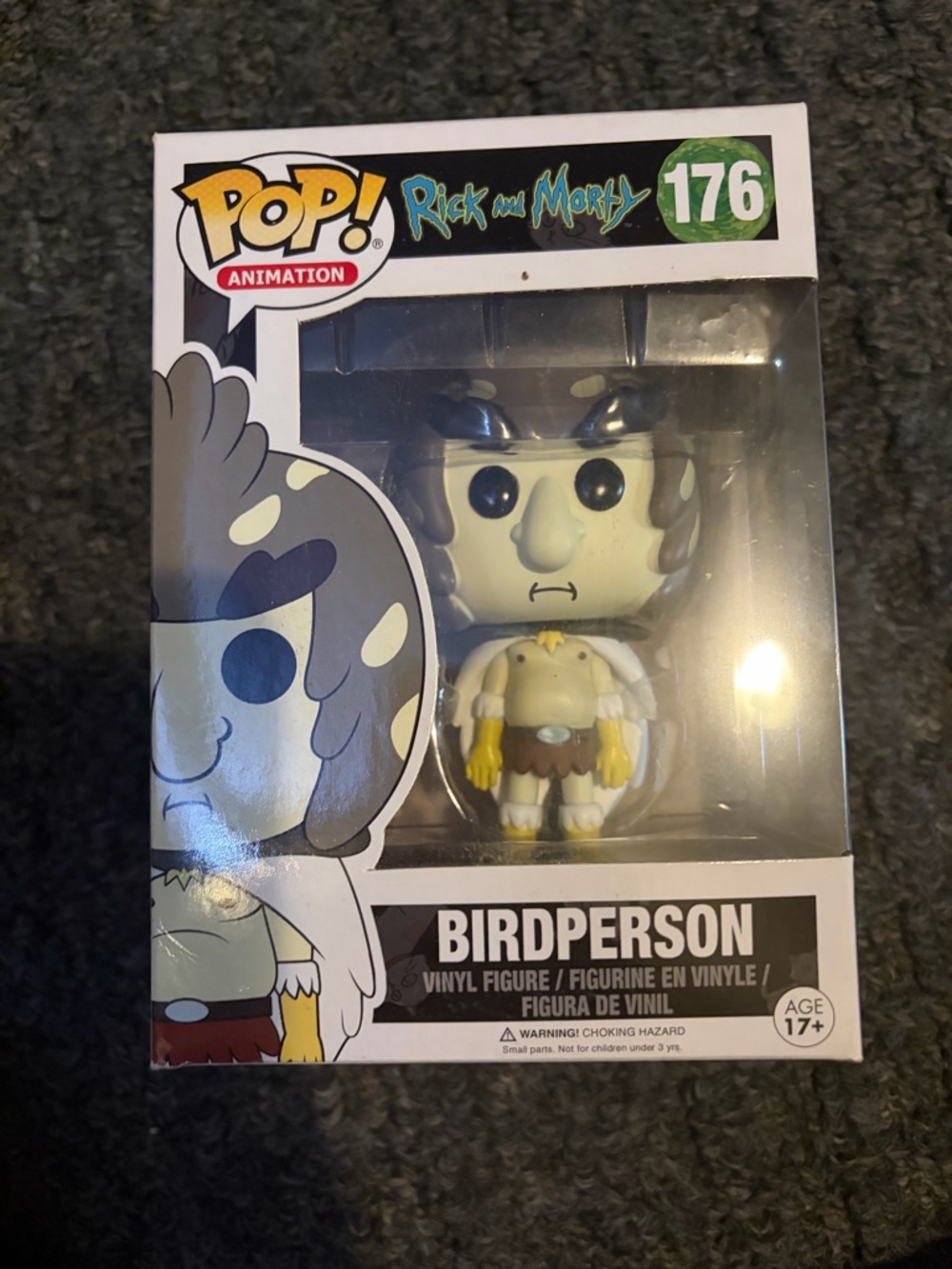 NIB Funko pop rick and Morty birdperson #176